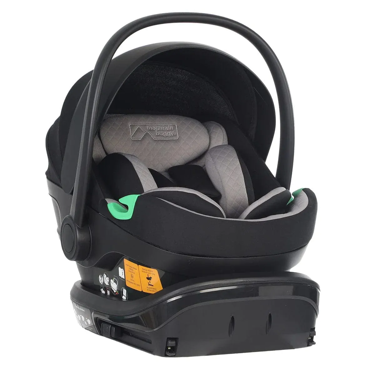 Mountain Buggy Terrain Car Seat Bundle - Graphite (with FREE Adapter)