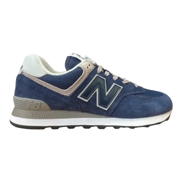 New Balance men's sneakers ML574EVN navy-white