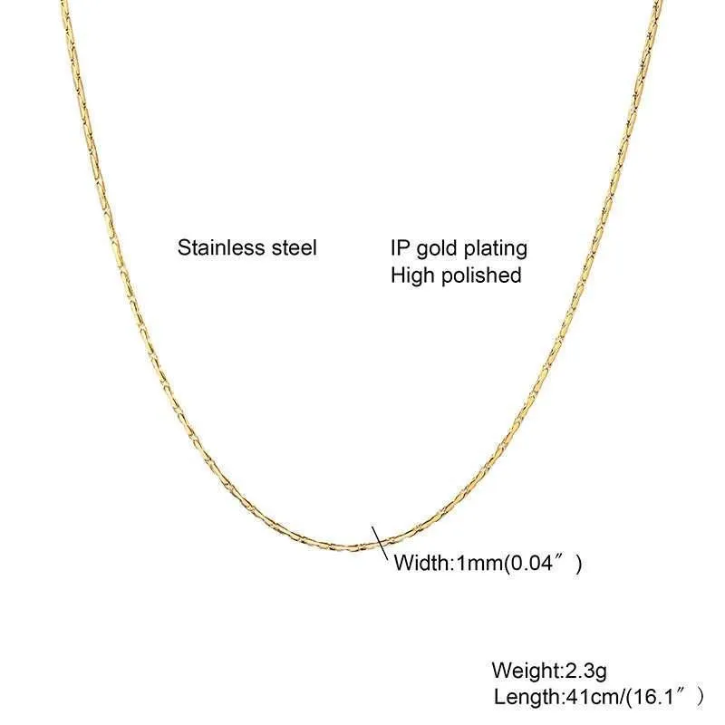 No-Tarnish Medical Grade Titanium Round Snake Necklace