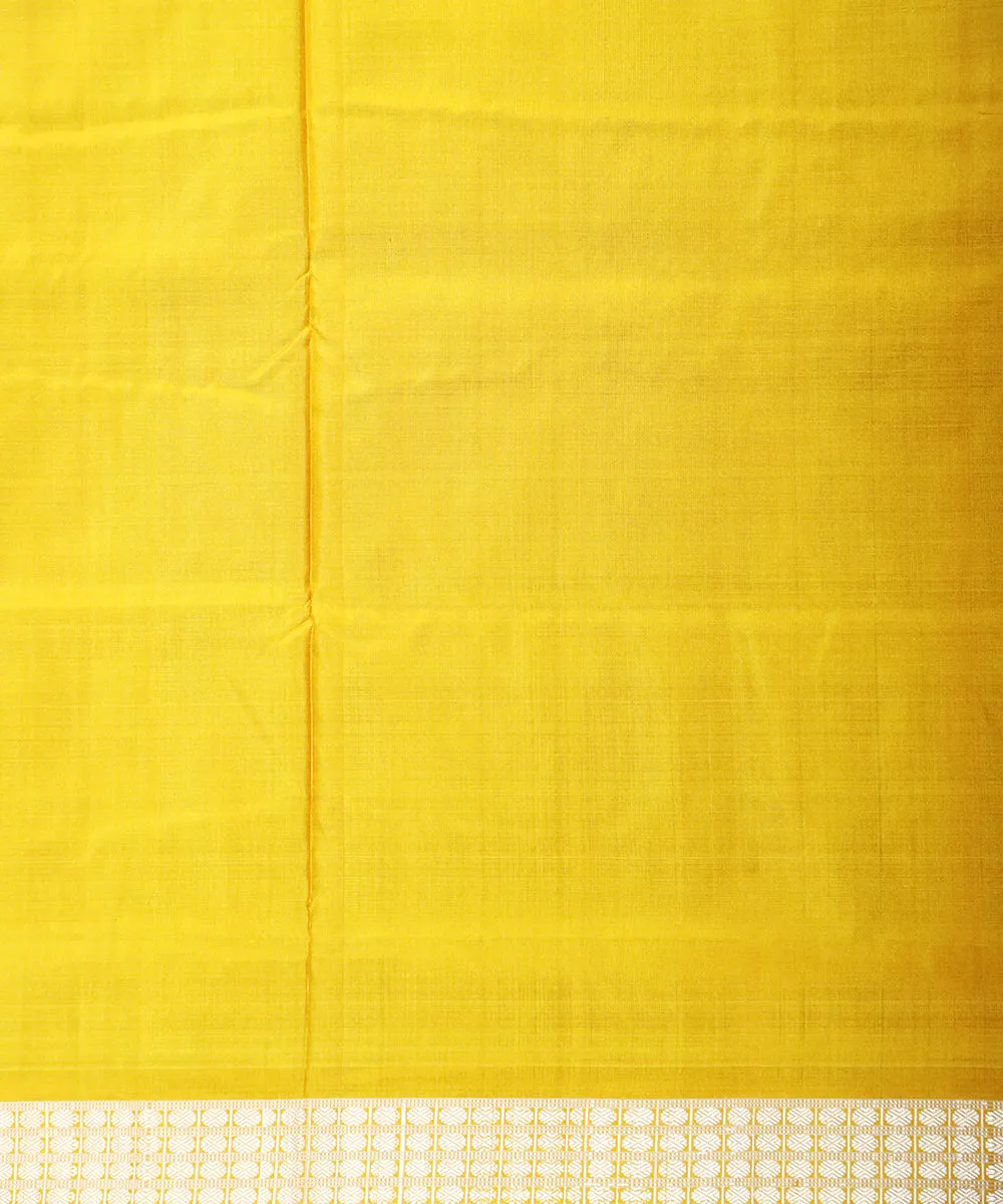 Pink mustard yellow silk handloom sambalpuri saree