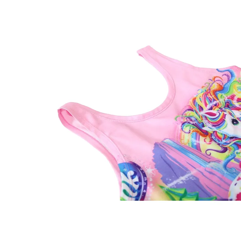 Pink Unicorn One-Piece Swimsuit