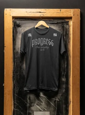 PROGRESS TEE - BLACK