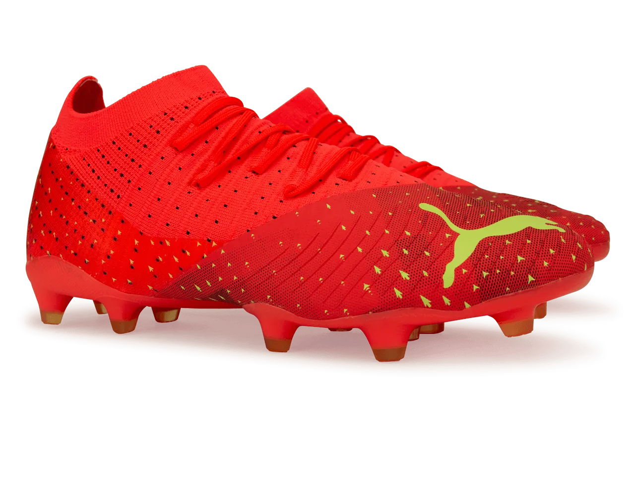 PUMA Men's Future 3.4 FG/AG Coral/Black