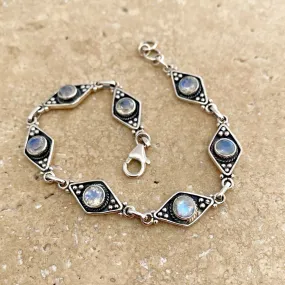 Rainbow Moonstone Bracelet - Safi