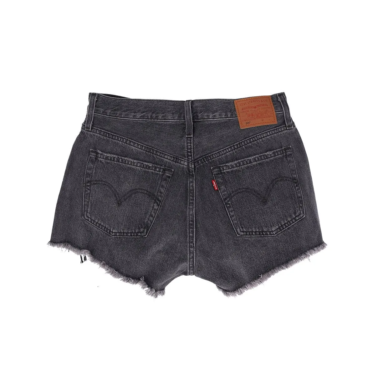 Shorts Donna Levi's 501 Original Nero