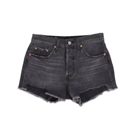 Shorts Donna Levi's 501 Original Nero