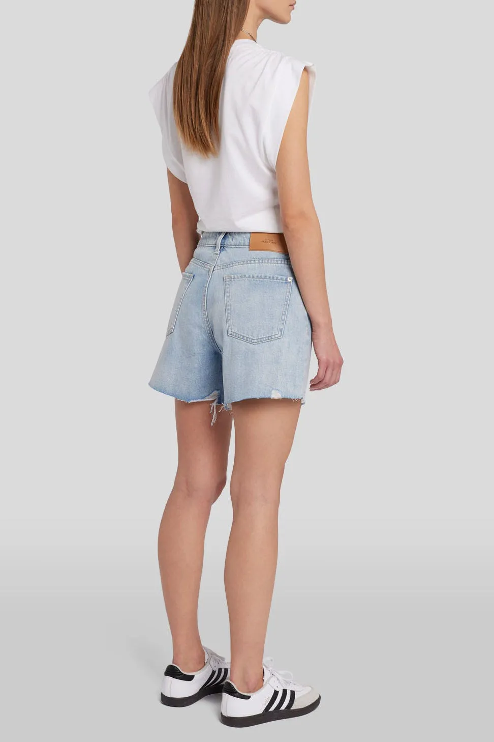 Shorts Monroe Long in Light Blue