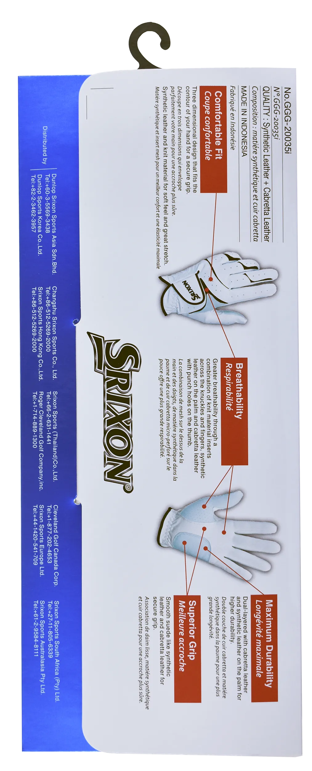 Srixon Women's All Weather Glove