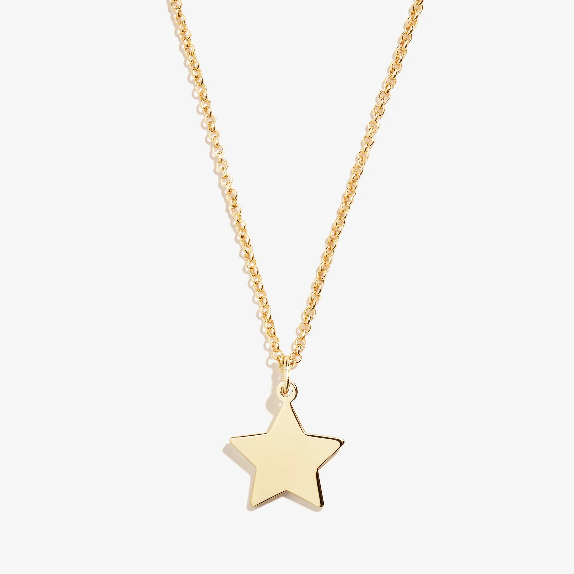 Star Charm Necklace, 19''