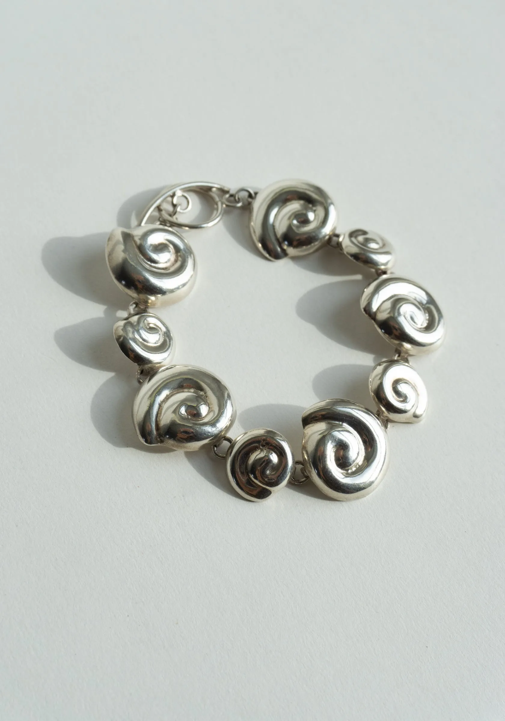 Sterling Silver Shell Bracelet