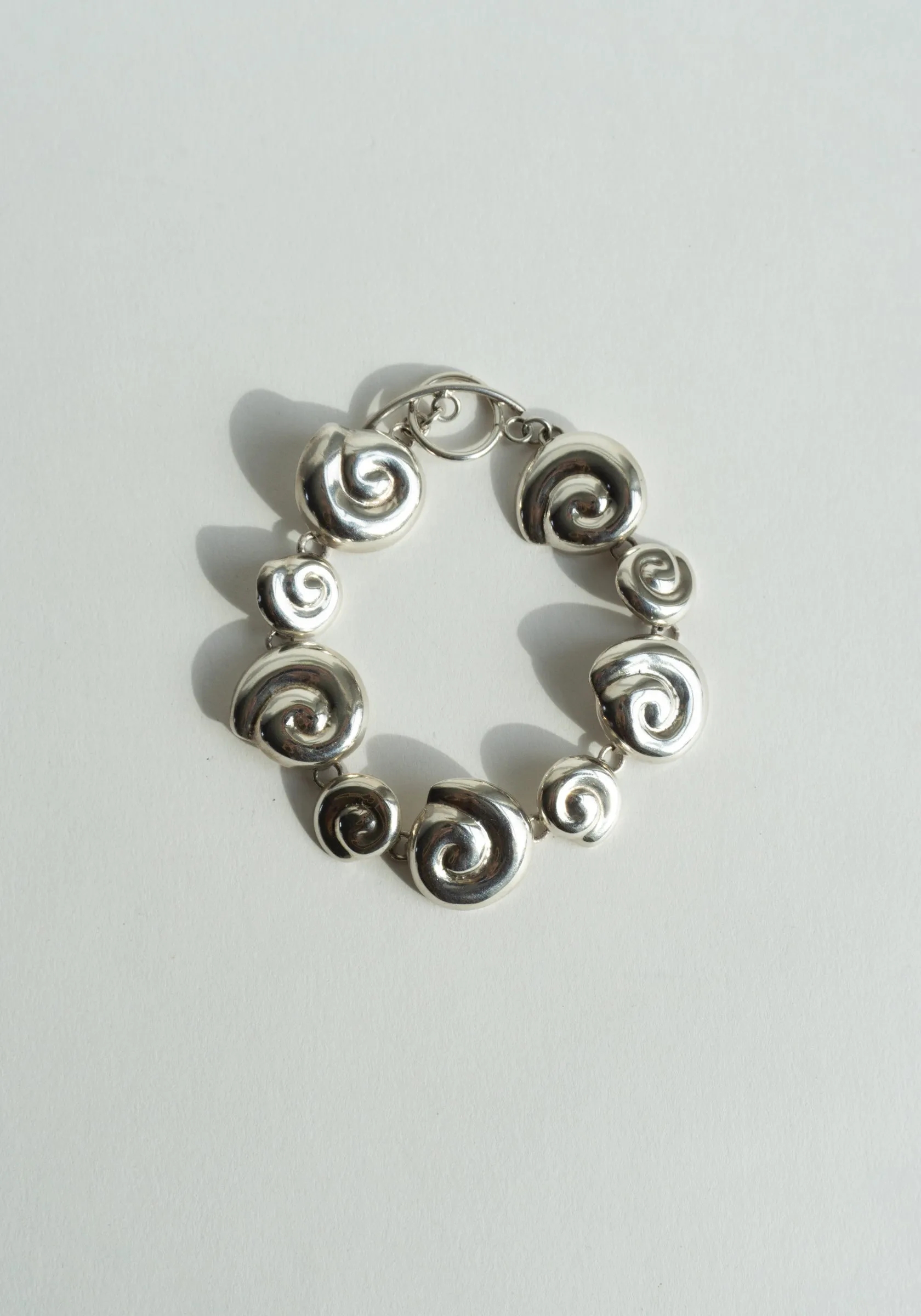 Sterling Silver Shell Bracelet