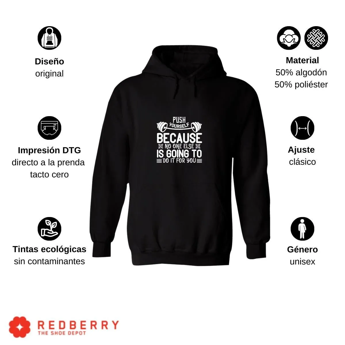 Sudadera Hombre  Hoodie Fitness Gym Ejercicio 020