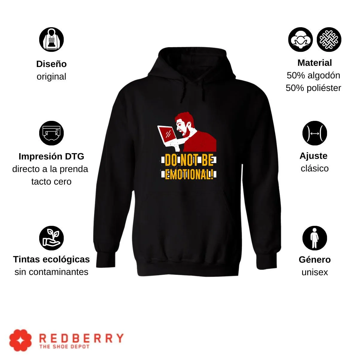 Sudadera Hombre  Hoodie Gamer Videojuegos Frases 052