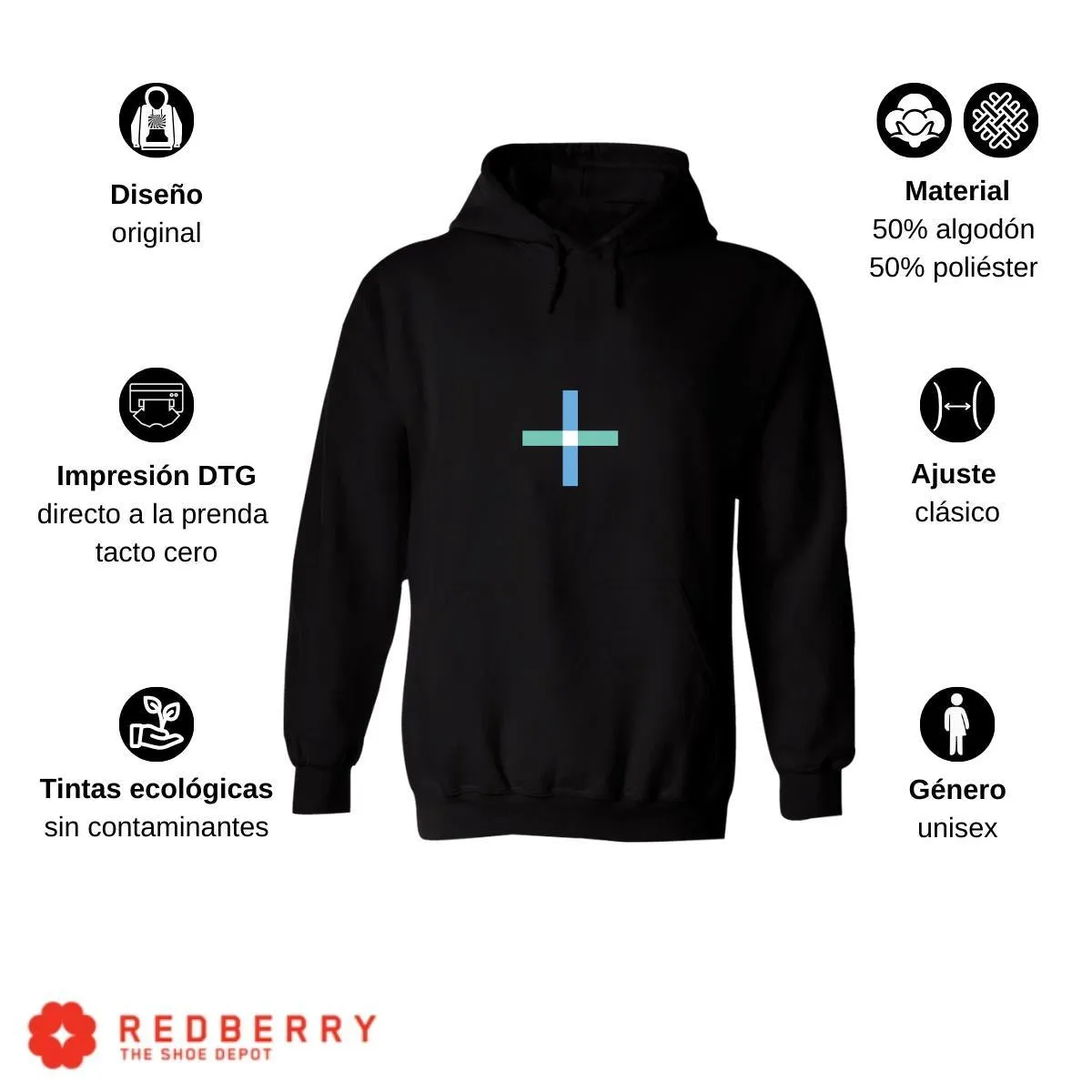 Sudadera Hombre  Hoodie Geometría Diseo Frases 018