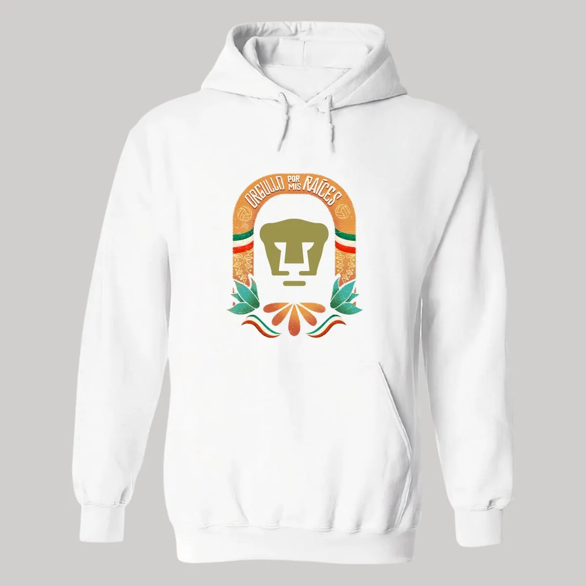 Sudadera Hombre Hoodie Pumas UNAM por mis raíces