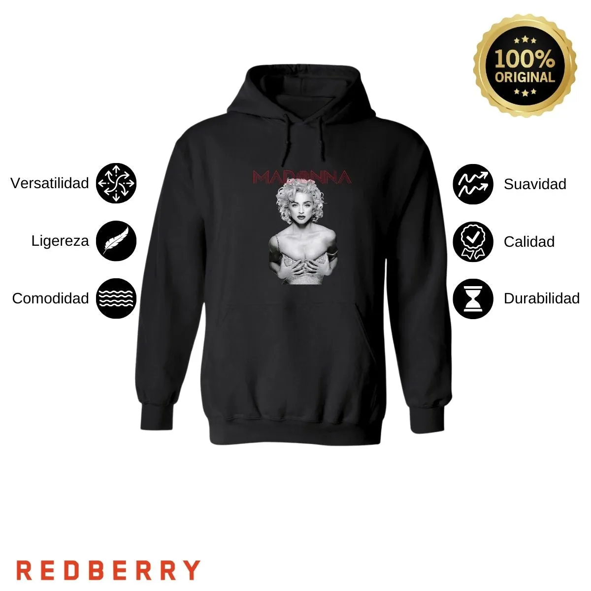 Sudadera para Mujer Hoodie Madonna