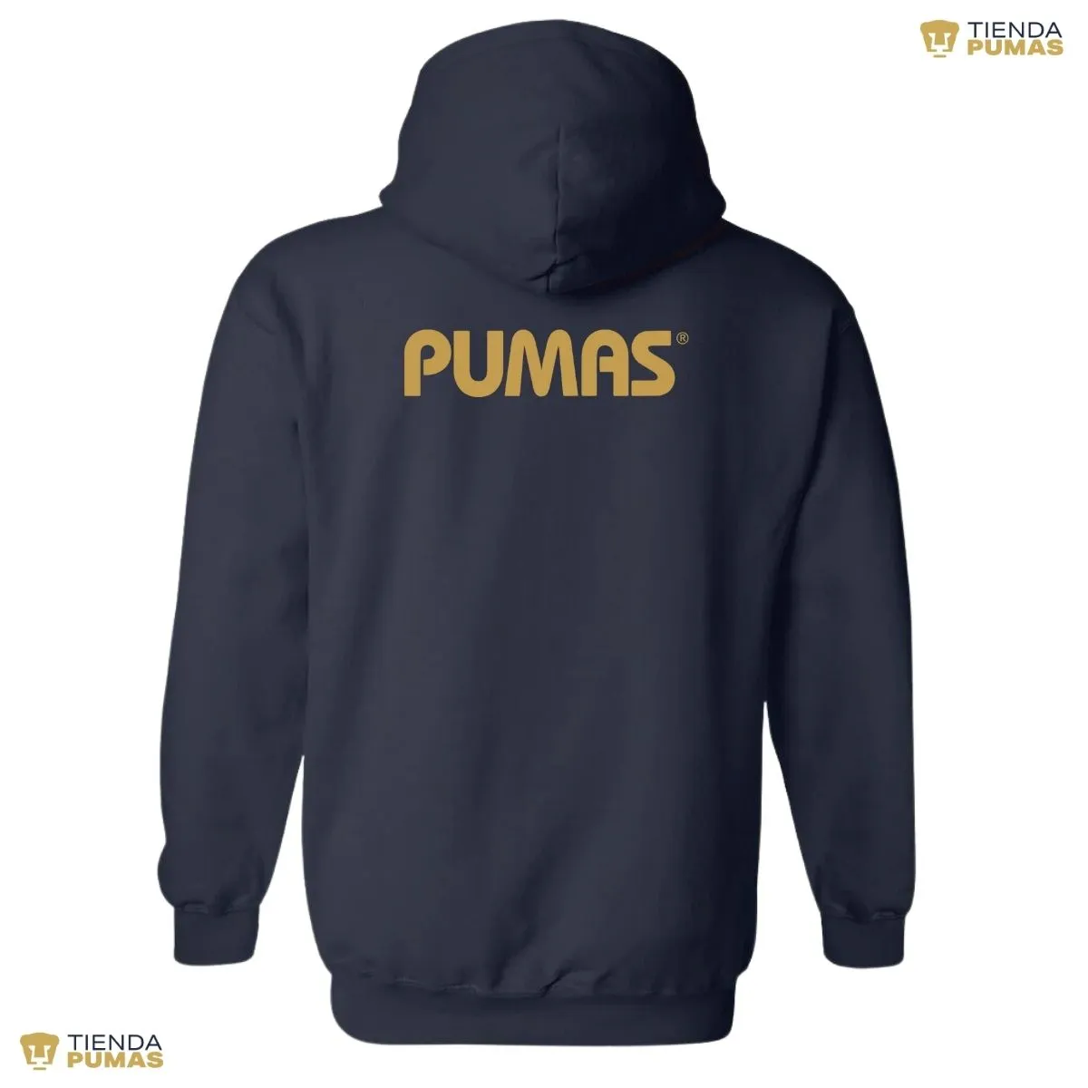 Sudadera para Mujer Hoodie Pumas UNAM Logo Dorado