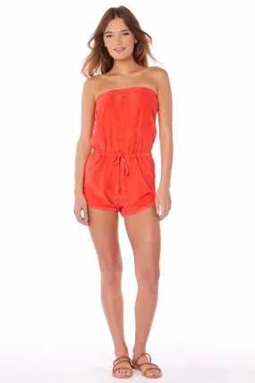 TUBE TOP ROMPER