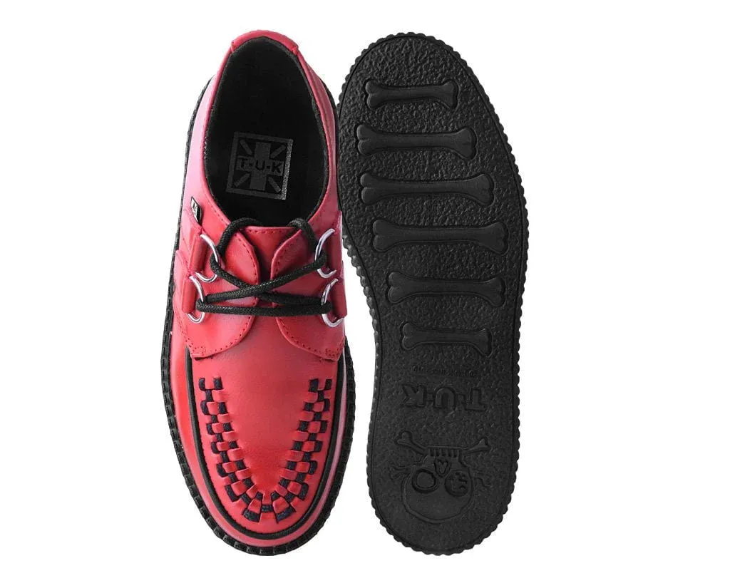 T.U.K RED BRUSH OFF MONDO CREEPER