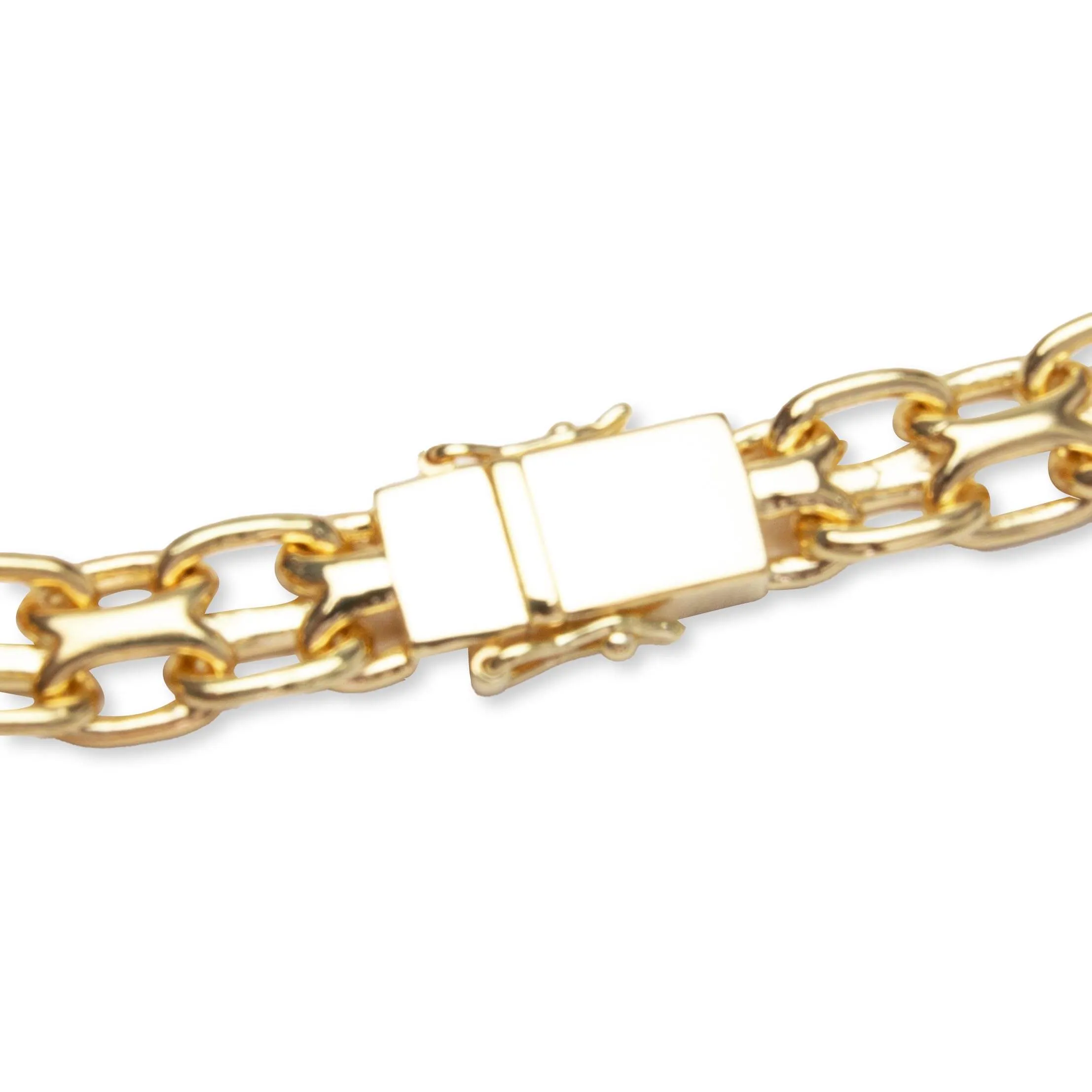 Vintage Bracelet Gold - S925 Sterling Silver with 18K Gold Plating