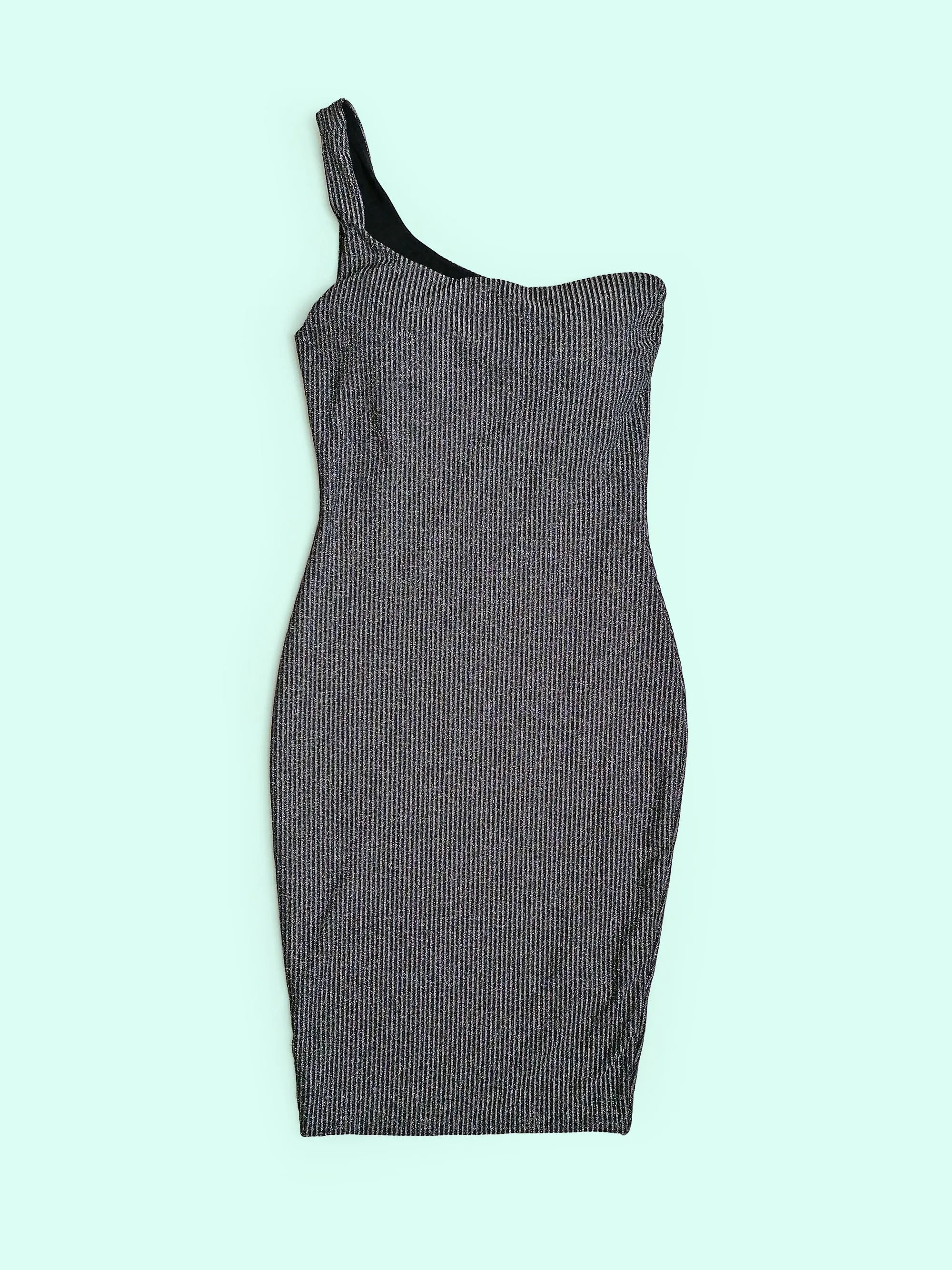 Y2K KOOKAI Bodycon One-shoulder Dress - size XS