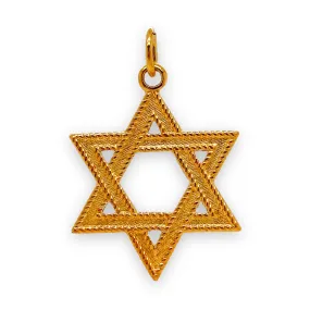 YGP Sterling Star Of David Pendant 2.3grms