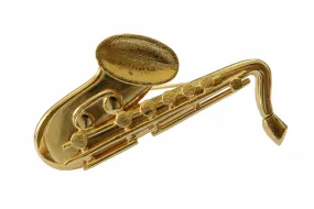 YVES SAINT LAURENT large saxophone brooch