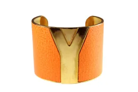 YVES SAINT LAURENT Y cuff bracelet