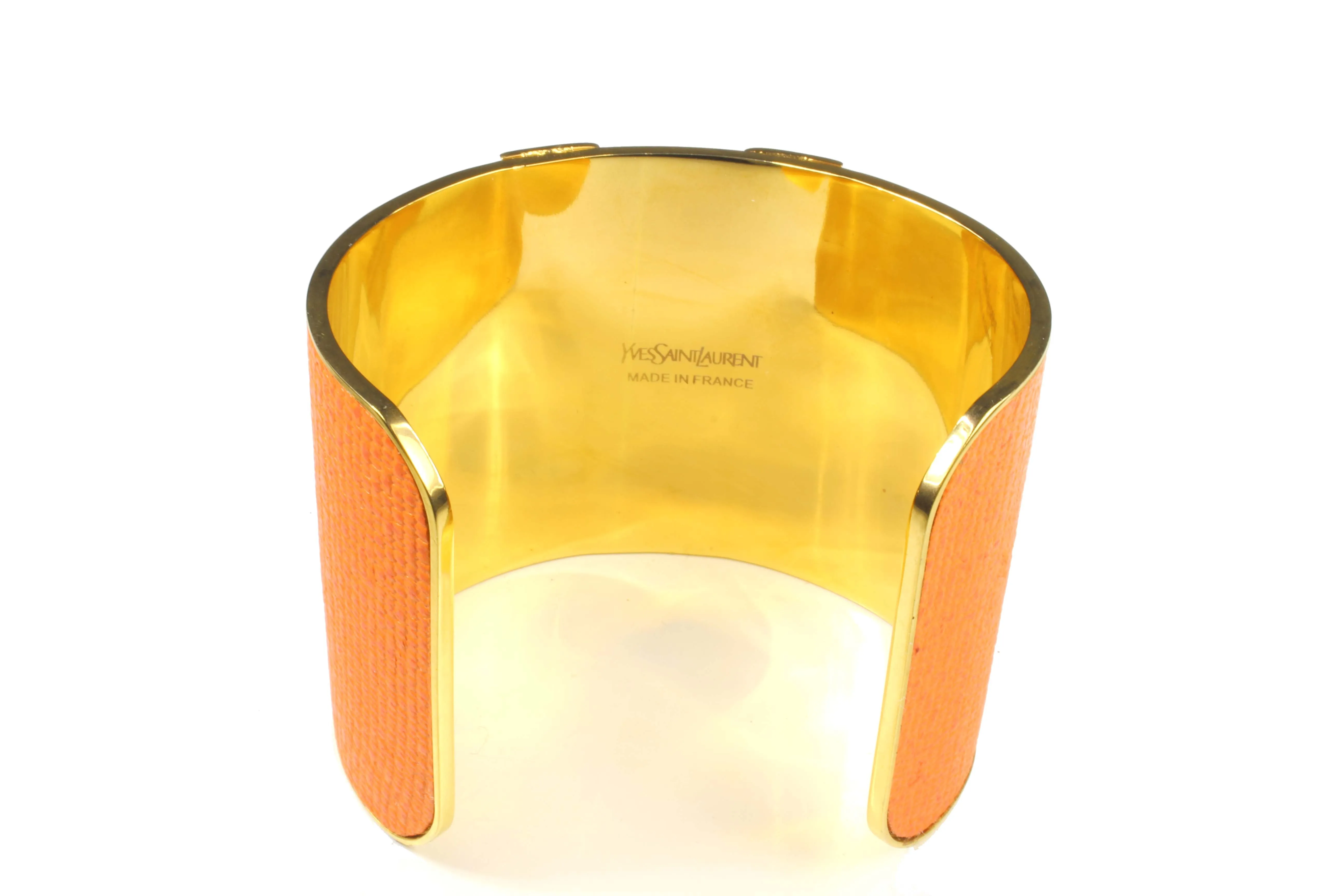 YVES SAINT LAURENT Y cuff bracelet