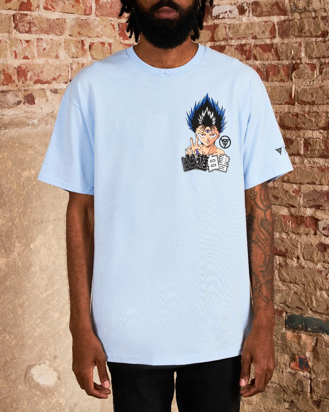 YYH HIEI HYPNOSIS SHIRT (POWDER BLUE)